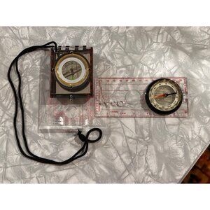 Set of 2 Orientating Map Compasses Tera-Gear